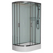 Душевая кабина Frank F412/1R М Brilliant 120x80 стекло матовое, хром