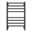 Полотенцесушитель электрический Terminus Ватикан П8 500х800  КС 9005 матовый  черный - фото 2