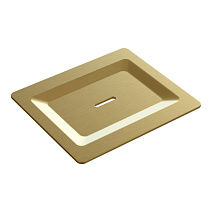 Мыльница Boheme Space 10966-MG-SOAP для полки, золото матовое Мыльница Boheme Space 10966-MG-SOAP для полки, золото матовое