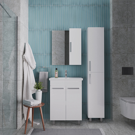 Шкаф-зеркало Grossman Нео 206022 60 белый