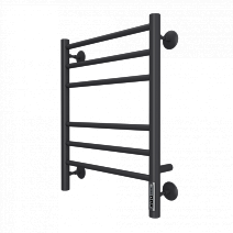 Полотенцесушитель электрический Terminus Аврора П6 450х600  КС 9005 матовый черный