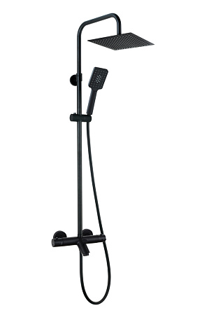 Душевая стойка AQG Nite 20NITC25NIB05 черный матовый