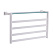 Полотенцесушитель электрический Black & White Universe N-333W 580x350 белый матовый