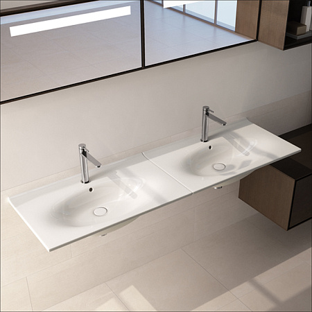 Раковина Hatria Le Fiabe Y1AB01 81х48.5 белый