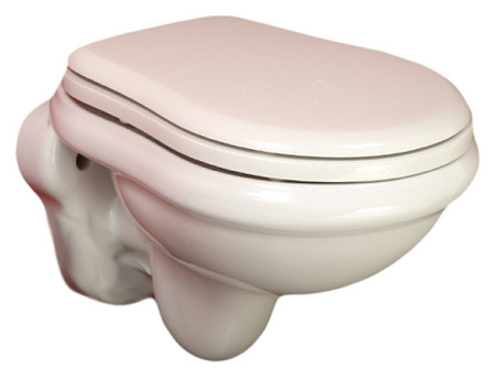 Унитаз подвесной Migliore ML.BLL-25.140.BI с фурнитурой цвета хром