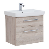 Тумба с раковиной Dreja Q max 77.0006D 70 дуб кантри