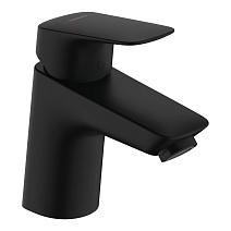 Смеситель Hansgrohe Logis 71077670 для раковины, черный матовый Смеситель Hansgrohe Logis 71077670 для раковины, черный матовый
