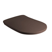 Крышка-сиденье Kerasan Nolita 539175 с микролифтом, бургундский матовый