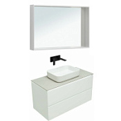 Мебель для ванной Allen Brau Infinity 1.21003.WM 99.2 белый матовый