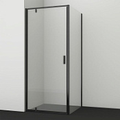 Душевой уголок WasserKRAFT Elbe 74P 74P29 80x100 черный