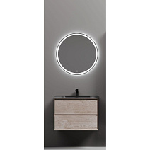 Мебель для ванной Sancos Marmi 2.0 MR2.070EG 70 дуб галифакс натуральный/черный Мебель для ванной Sancos Marmi 2.0 MR2.070EG 70 дуб галифакс натуральный/черный