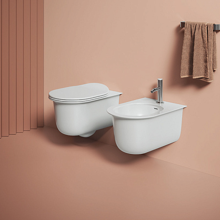 Унитаз подвесной ArtCeram Chic CHV001 05;00 белый матовый