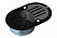 Мойка кухонная Zorg Inox Glass GL-7851-OV-BLACK-GRAFIT графит
