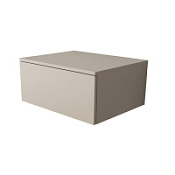 Тумба подвесная Velvex Unique Unit 60х27 бежевый шёлк Тумба подвесная Velvex Unique Unit 60х27 бежевый шёлк