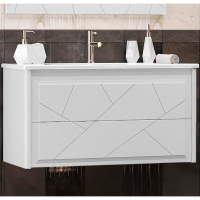 Тумба c раковиной Opadiris Луиджи 00-00006177 100 белый матовый