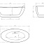 Акриловая ванна ABBER AB9236 170x80 белый - фото 6