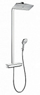 Душевая система с термостатом Hansgrohe Raindance E 360 1jet 27112400 белый/хром