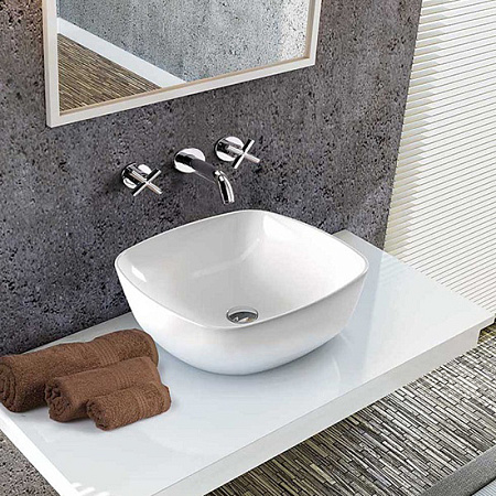 Раковина Serel 3049 46х46 белый