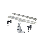 Душевой лоток Viega Advantix 753207 75 с решеткой под плитку, хром