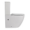 Унитаз-компакт ABBER Bequem AC1110 безободковый, белый - фото 3
