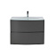 Тумба под раковину Cezares Elettra 55522 74 grafite - фото 1