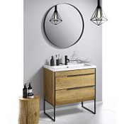 Мебель для ванной Aqwella Fargo FRG0108DB 80 дуб балтийский