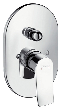 Смеситель Hansgrohe Metris 31484000 для ванны с душем, хром