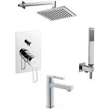 Душевой комплект Paffoni Ringo KITRIN015CR071 хром