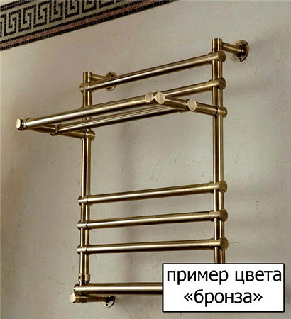 Полотенцесушитель электрический Margaroli Sole 5424704OBNB бронза