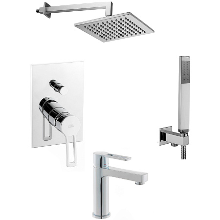 Душевой комплект Paffoni Ringo KITRIN015CR071 хром