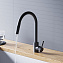 Смеситель Dorff Logic D3007522 для кухонной мойки черный - фото 2