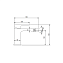 Смеситель Villeroy & Boch Architectura Square TVB125001000K5 для биде, черный матовый - фото 4