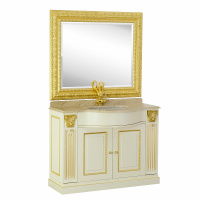 Мебель для ванной Migliore Ravenna 27061 120 avorio/foglia oro