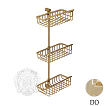 Полка-решетка с галереей Migliore Complementi 22052 тройная