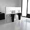 Раковина ArtCeram Cup OSL004 01;50 85 черный с белым - фото 5