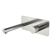 Смеситель Boheme Stick 125-NB.2 для раковины, ручка Touch, никель брашированный