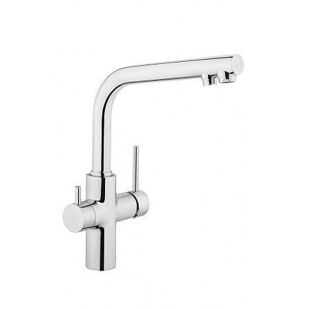 Смеситель VitrA Split A42144EXP для кухонной мойки, хром
