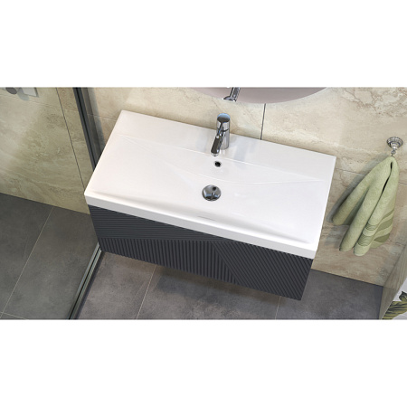 Раковина Velvex 9696-80 80х40 белый