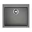 Кухонная мойка Omoikiri Bosen 57-GR 57х50 серый - фото 1