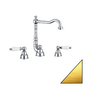 Смеситель Emmevi Deco Ceramic 121643OR для раковины, золото