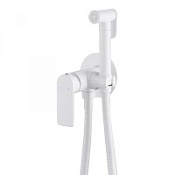 Гигиенический душ со смесителем ABBER Weiss Insel AF8025W белый