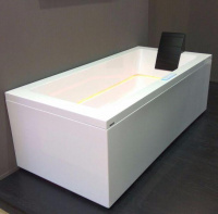 Ванна Gruppo Treesse Dream V838G+V078F+V078LS+CROLE 180х80 DX  с гидромассажем, белый 