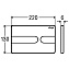 Кнопка смыва Viega Visign for Style 23 773151 белая - фото 2