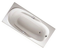 Чугунная ванна Jacob Delafon Adagio E2910-00 170х80 с отверстиями для ручек