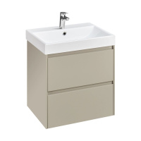 Тумба с раковиной Roca Ona 857613510 60 бежево-серый матовый