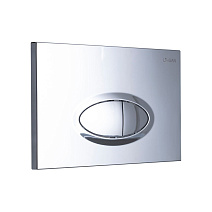 Кнопка смыва Logan Oval 00297675 хром