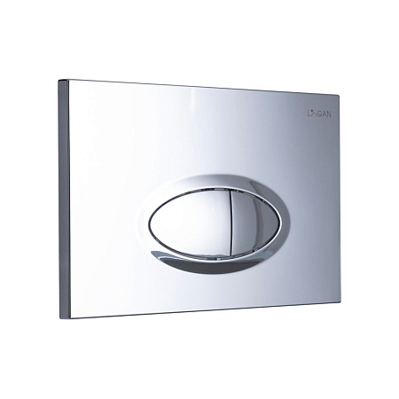 Кнопка смыва Logan Oval 00297675 хром