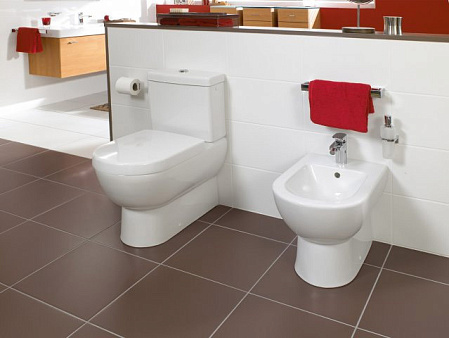 Унитаз-компакт Villeroy & Boch Subway 661010R1 альпийский белый CeramicPlus