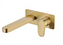 Смеситель Boheme Spectre 455-BR для раковины, встроенный, бронза