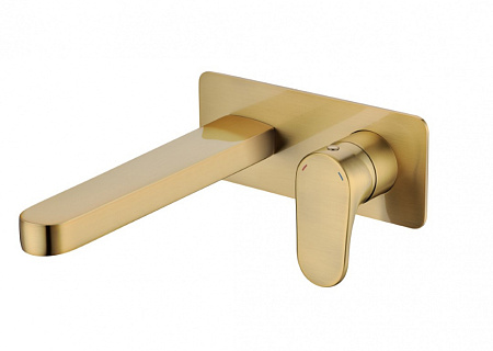 Смеситель Boheme Spectre 455-BR для раковины, встроенный, бронза